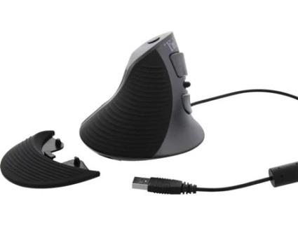 Rato T'NB MUERGOV (USB - Casual - 1600 dpi - Preto)