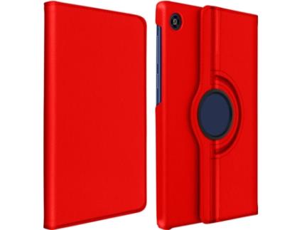 Capa com Suporte Huawei MatePad T8 AVIZAR FOLIO-360-RD-MPT8 Vermelho