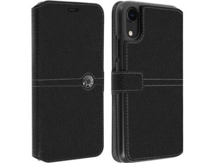 Capa iPhone XR FAÇONNABLE Wallet Preto