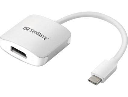 Adaptador SANDBERG USB-C to DisplayPort Link