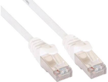 Cabo de Rede INLINE (RJ45 - 7.5 m - Branco)