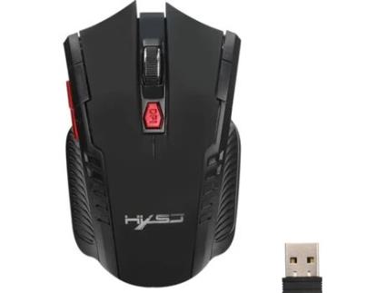 Rato HXSJ 6D Wireless (Preto)