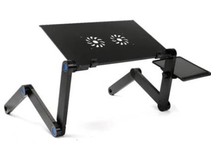 Elevador para Portátil ECSEE 360 Folding Table (Preto)