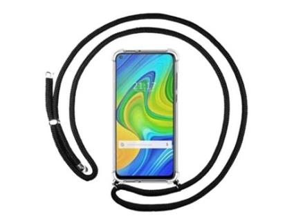Capa Xiaomi Redmi Note 9 TUMUNDOSMARTPHONE Suspenso Preto