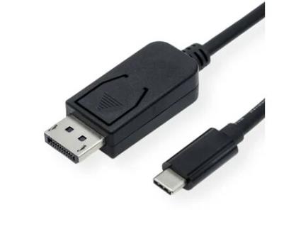 Cabo VALUE (USB-C e DisplayPort - 1m - Preto)