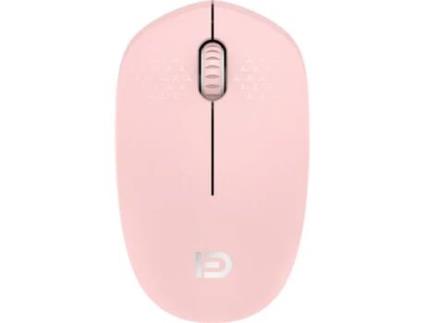 Rato FD i210 (Wireless - Casual e Regular - 1600 dpi - Rosa)