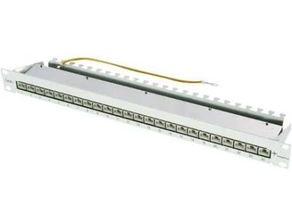 Painel de Conexões TELEGÄRTNER 19-inch Patch Panel MPP24-HS K Cat.6A