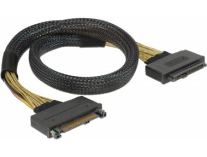 Cabo DELOCK (50 cm - Preto)