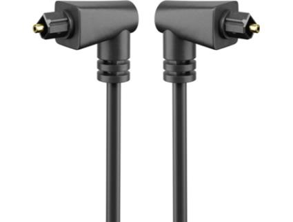 Goobay 41592 Cabo de Áudio 1 M Toslink Preto