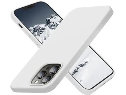 Capa iPhone 13 Pro HONXINM Ultrafina Branco