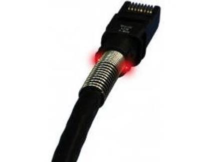 Cabo de Rede DEXLAN (RJ21 - RJ45 - 90 cm - Preto)