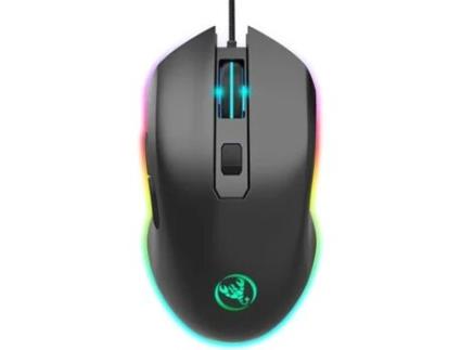 Rato Gaming HXSJ RGB Wireless (6400 dpi - Preto)