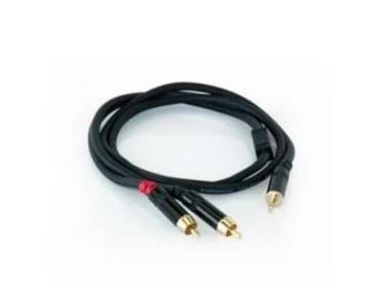 Cabo Jack 3,5Mm Macho Stereo / 2X Rca Macho -1 Metro Master Audio