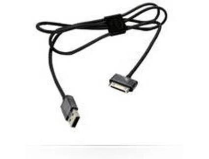Cabo MICROSPAREPARTS MSPP2927 (USB - Samsung 30-pin - Preto)