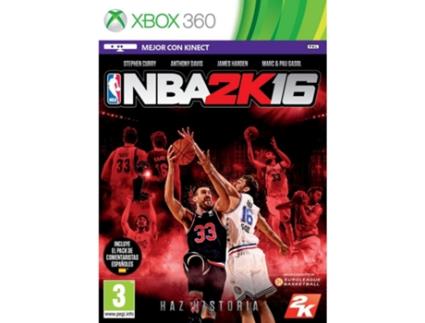 Jogo Xbox 360 NBA 2K16