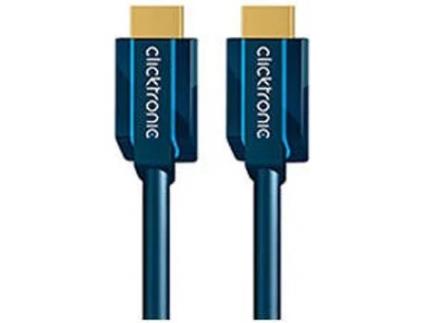 Cabo HDMI CLICKTRONIC (12.5 m - Azul)