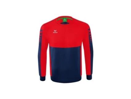 Sweatshirt ERIMA Algodão Homem (Vermelho - XXXL)