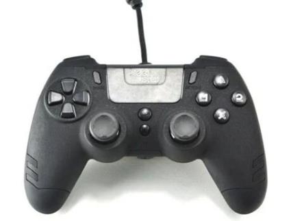 Comando PS4 STEELPLAY MetalTech Preto (Wireless)