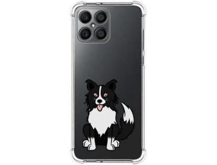 Capa para Huawei Honor X8 TUMUNDOSMARTPHONE Desenhos Anti golpes Cães 01 Multicor