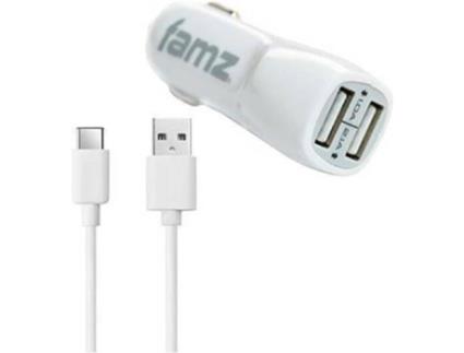 Carregador FAMZ CCUSBTC2100B_ES Branco