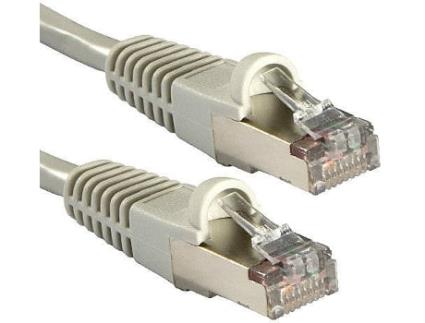 Cabo de Rede LINDY (RJ45 - 10 m - Cinzento)