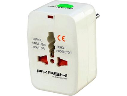 Adaptador AKASHI Universal em Branco