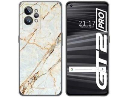 Capa para Realme GT 2 Pro 5G TUMUNDOSMARTPHONE Desenhos Mármore 13 Multicor