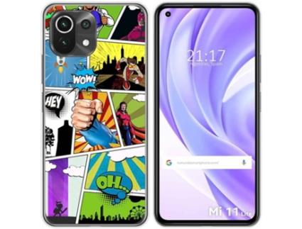 Capa Xiaomi Mi 11 Lite 4G / 5G / 5G NE TUMUNDOSMARTPHONE Comic Multicor