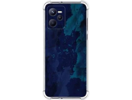Capa para Realme C35 TUMUNDOSMARTPHONE Desenhos Anti golpes Aquarela 13 Multicor