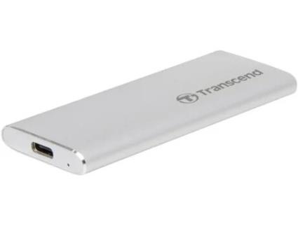 Disco SSD Externo TRANSCEND ESD240C (480 GB - USB 3.1 - 520 MB/s)