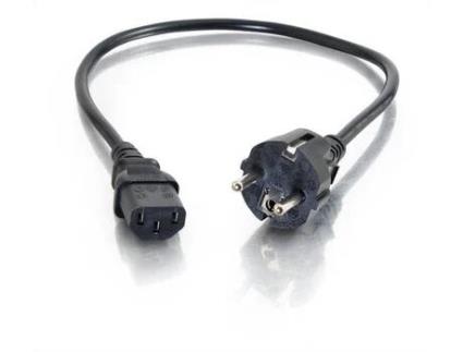 Cabo de Alimentação C2G 0.5m Universal Power Cord