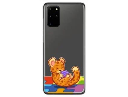 Capa Samsung Galaxy S20+ Plus TUMUNDOSMARTPHONE Desenhos Transparente Multicor