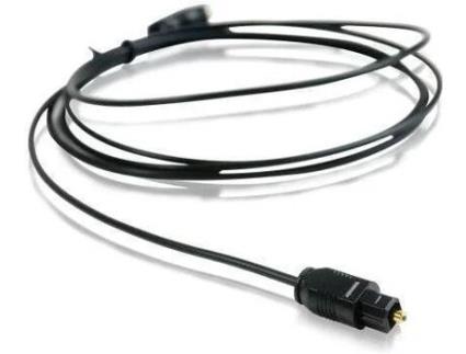 Cabo Fibra Ótica PURELINK (Toslink - 5 m - Preto)