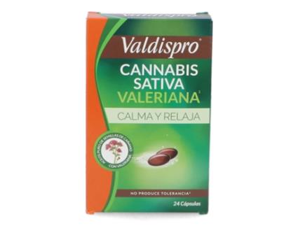 Suplemento Alimentar VALDISPRO Valdispro Cannabis Sativa 24 Capsulas