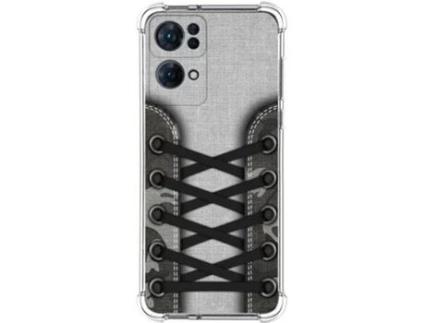 Capa Oppo Reno 7 Pro 5G TUMUNDOSMARTPHONE Desenhos Antigolpes Sapatilhas 16 Multicor