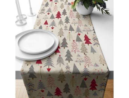 Caminhos de Mesa MUARE HOME Christmas (50 x 145 - Poliéster - Multicor)