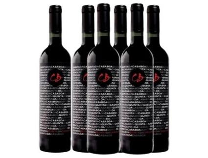 Pack de 6  garrafas de Vinho Tinto Quinta  da Casaboa 75 cl