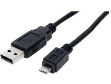 Cabo de Dados S-CONN (USB A - Micro USB B - 1.8 m - Preto)