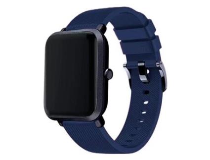 Bracelete Silicone com Fivela para Huawei Watch Gt 3 42Mm Active Azul Escuro