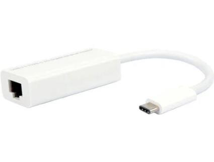 Adaptador ROLINE (USB-C - RJ45 - Branco)