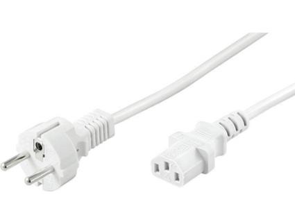 Cabo de Alimentação GOOBAY (5 m - Branco)