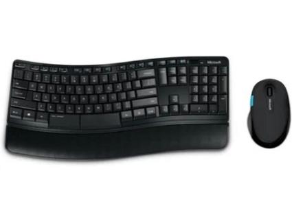 Teclado MICROSOFT Sculpt Comfort Desktop (Wireless - Layout Alemão)