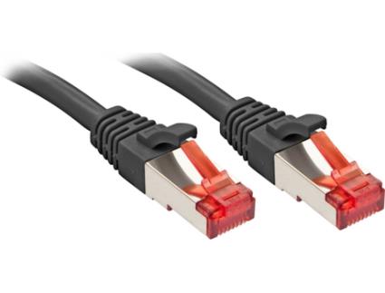 Cabo de Rede LINDY (RJ45 - 2 m - Preto)