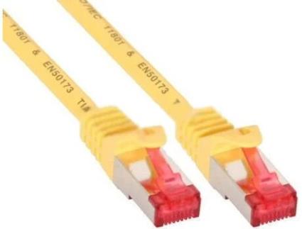 Cabo de Rede INLINE (RJ45 - 1 m - Amarelo)