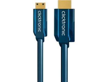 Cabo HDMI CLICKTRONIC (HDMI-C - HDMI - 2 m - Azul)