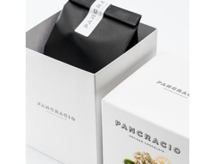 Caixa de Rochas Suiças com Chocolate Branco