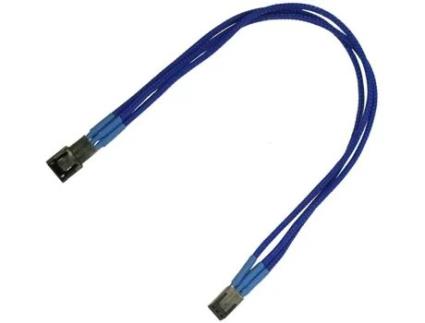 Cabo de Alimentação NANOXIA (Molex - 30 cm - Azul)
