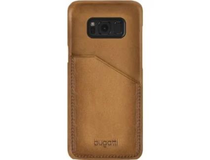 Capa Samsung Galaxy S8+ BUGATTI CASES Londra Castanho