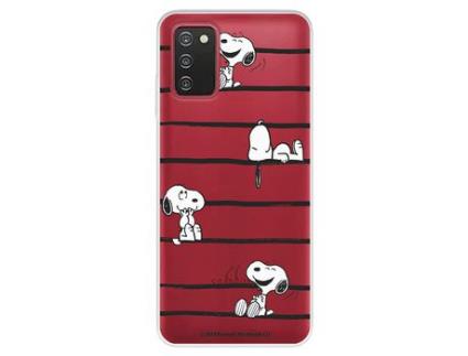 Capa para Samsung Galaxy A03S Oficial de Peanuts Snoopy Listas - Snoopy