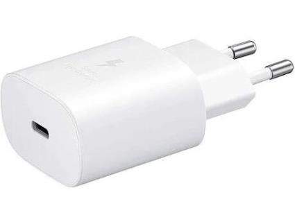 Carregador Fast Charge G4M Samsung Galaxy S21 Ultra 5G (25W - Type C - Branco)